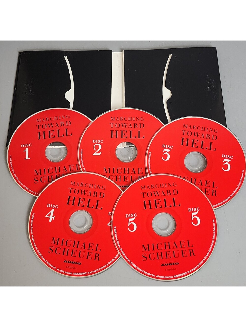 Marching Toward Hell by Michael Scheuer Audiobook CD Set Simon & Schuster 2008